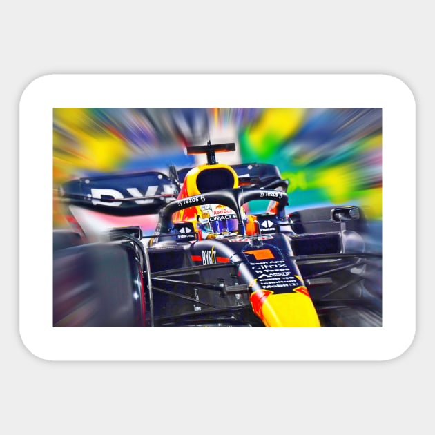 Max Verstappen  - Season 2022 Sticker by DeVerviers